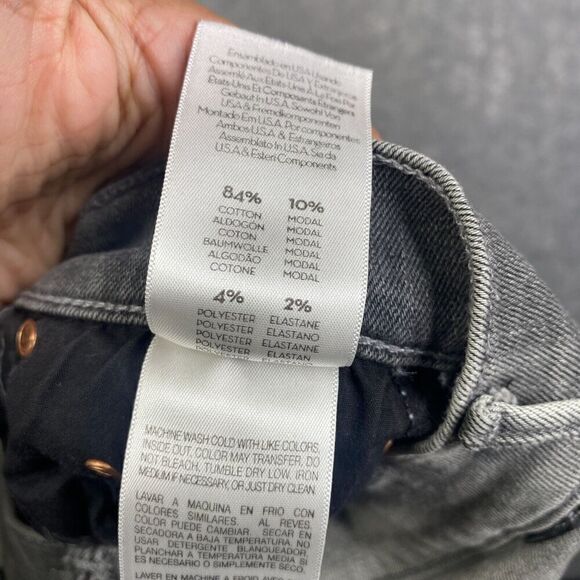 Mother Denim The Swooner High-Rise Side-Stripe Jeans in Supermoon Stripe size 29 - Picture 12 of 15